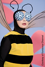 GreenPorno0608_1 Isabella Rosellini as a bee in Green Porno