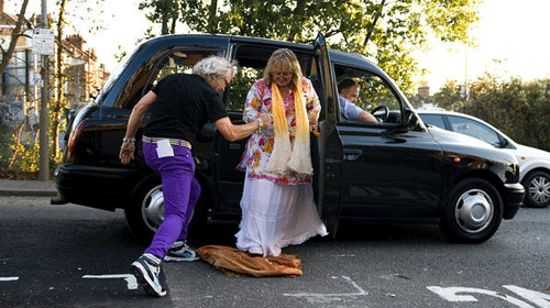 Laurence and Sally Martin on Travel Channel's "Baggage Battles"