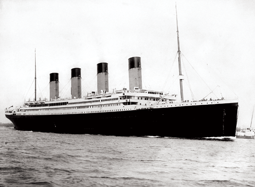 Titanic The Titanic in 1912