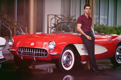 Steven-Strait as Stevie-Evans