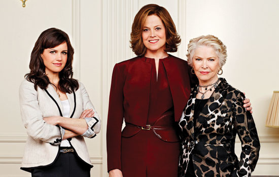 Political-Animals Carla Gugino, Sigourney Weaver, and Ellen Burstyn star in Political Animals