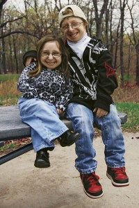 Bridgette-Jordan-Brad-Jordan-Big-Tiny-TLC Sister and brother Bridgette and Brad Jordan from TLC's new series Big Tiny