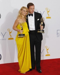 CLAIRE DANES, DAMIAN LEWIS Claire Danes and Damian Lewis won Emmys for "Homeland"