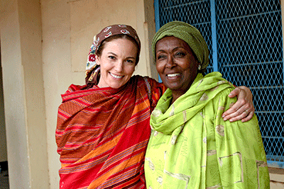 Half-The-Sky_Diane_Lane_Edna_Adan Pictured Diane Lane in Somalia with Edna Adan in the PBS documentary Half the Sky: Turning Oppression Into Opportunity for Women Worldwide