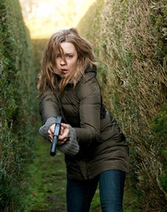 Melissa George plays Sam Hunter in Cinemax's original series, "Hunted."