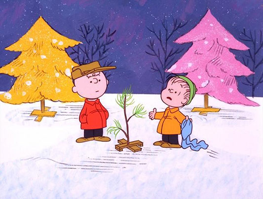 Charlie-Brown_Xmas Charlie Brown and Linus go shopping for the perfect tree in "A Charlie Brown Christmas"