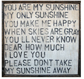 You-are-my-sunshine-Long-Island-Medium Endearing wall art shown on Long Island Mediium Season 3 finale