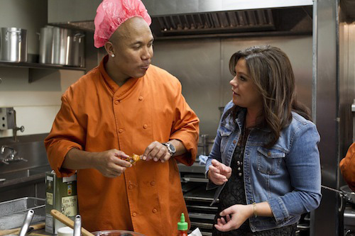 hines ward rachael ray