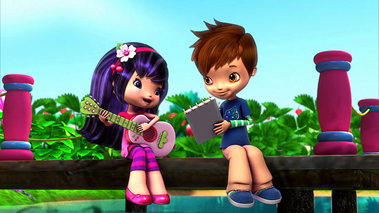 Cherry Jam and Huckleberry Pie in Strawberry Shortcake Berry Bittle Adventures