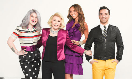 Fashion Police: Kelly Osbourne, Joan Rivers, Giuliana Rancic and George Kotsiopoulos