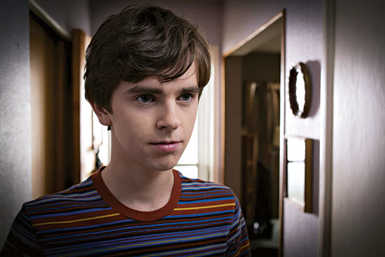 Bates-Motel_2 Freddie Highmore plays a young Norman Bates in A&E's "Bates Motel"
