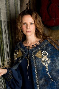 Jessalyn Gilsig as Siggy in History's "Vikings"