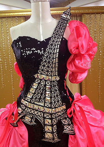 gold strapless sequin dress Sequin Strapless Gown Gold / 14 main image 0